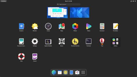 FInally, you'll get the GNOME SHell theme. . Gnome shell activities icon